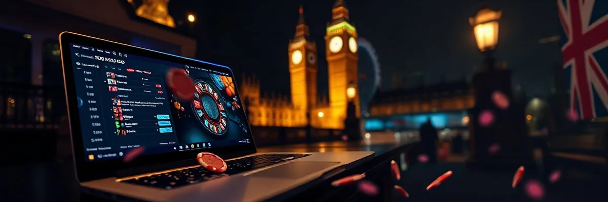 Setup step by step, with the time each stage takes — how to play online casino games in the UK